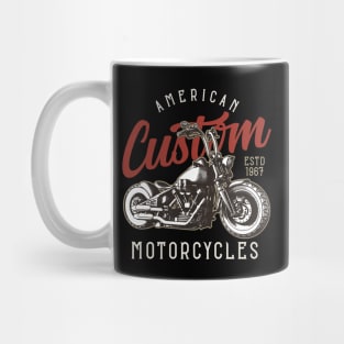 American Custom Bike Chopper Motorcycle Biker Mug